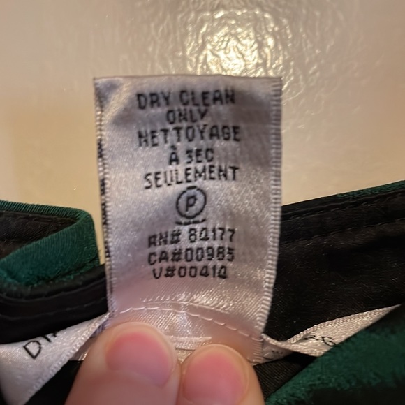 NWT Diane Von Furstenberg Emerald & Black Tiger Print Mini Dress Size 0 - Picture 8 of 15